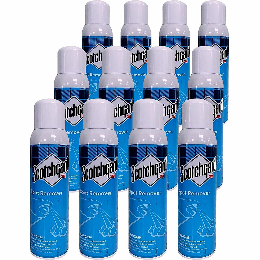 Scotchgard Spot Remover/Upholstery Cleaner 17 fl oz (0.5 quart) - Chemical Resistant, Moisture Resistant, Absorbent, Rinse-free, Non-sticky, Residue-free, Anti-resoiling, Non-flammable - White - 12 / Carton (14003CT)