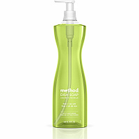 Method Dish Soap 18 fl oz (0.6 quart) - Lime + Seasalt Scent - Light Willow Green - 6 / Carton (01240CT)