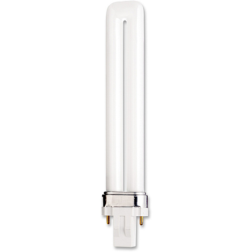 Satco 13-watt Pin-based Compact Fluorescent Bulb 13 W - 800 lm - T4 Size - Warm White Light Color - GX23 Base - 12000 Hour - 2700&deg;K Color Temperature - 82 CRI - Energy Saver - 50 / Carton (S8310CT)