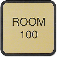 Xstamper Designer Framed Wall/Door Sign 4