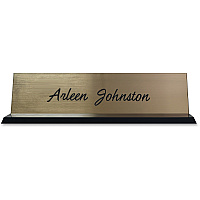 Xstamper Acrylic Base Desk Sign 8