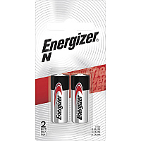 Energizer N Battery 2-Packs For Multipurpose - N - 1000 mAh - 1.5 V DC - 2/Pack - 48 / Carton (E90BP2CT)