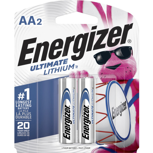 Energizer Ultimate Lithium AA Batteries (L91BP2CT)