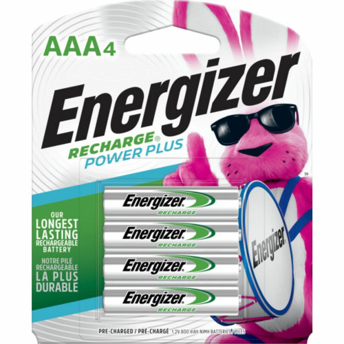 Energizer e2 Rechargeable 850mAh AAA Batteries (NH12BP4CT)