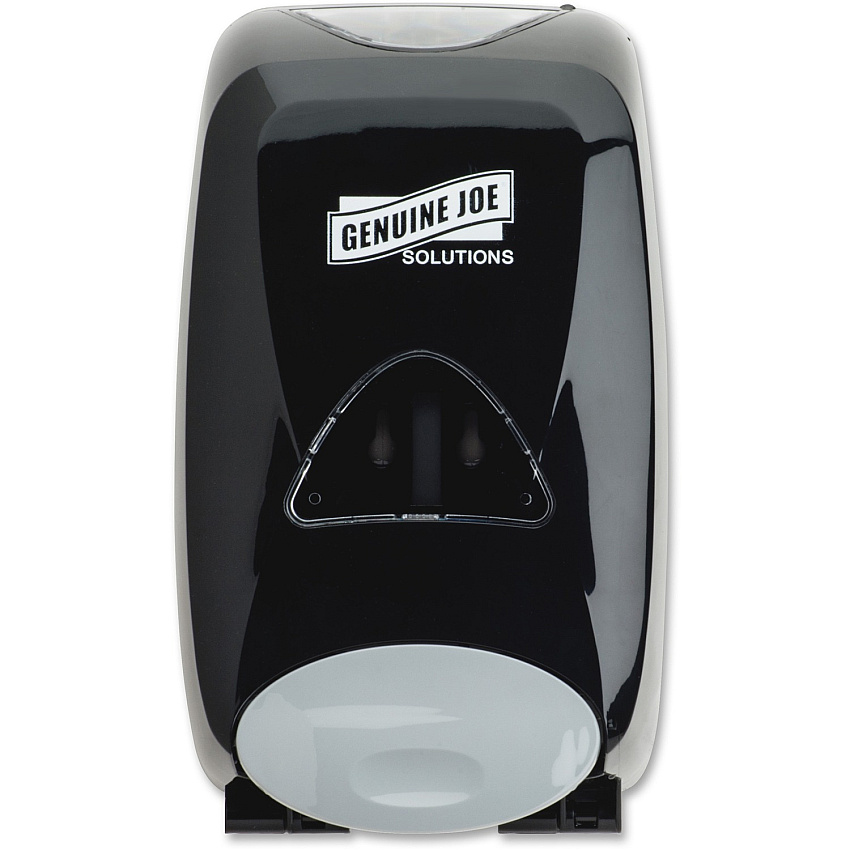 Genuine Joe Solutions Soap Dispenser Manual - 1.32 quart Capacity - Black - 1 Each (GJO98206)