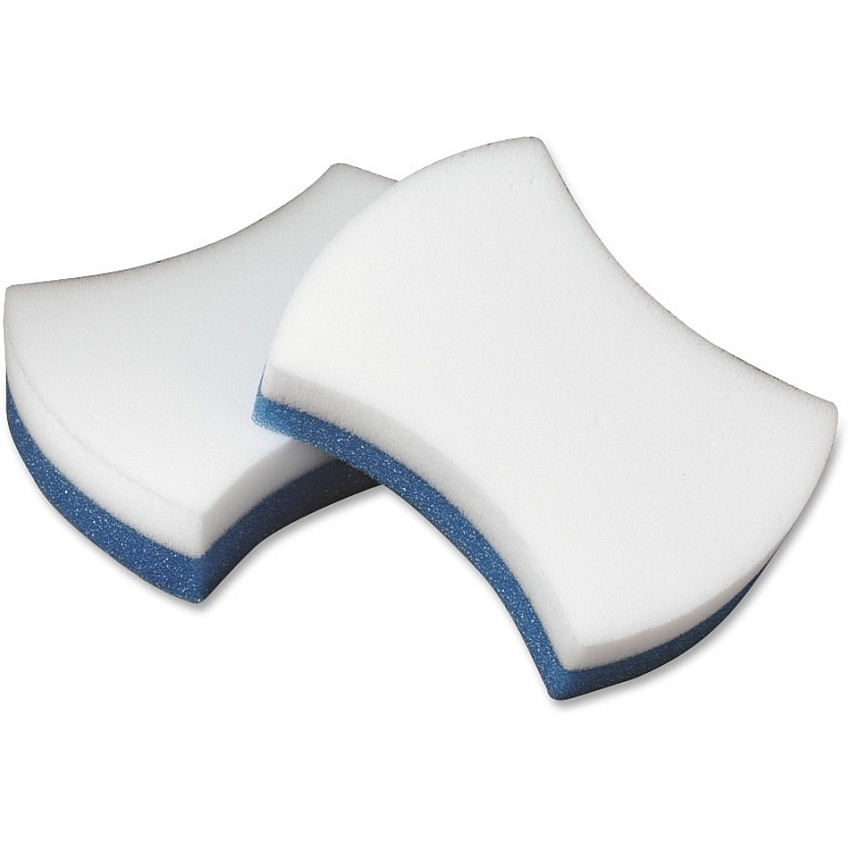 Scotch-Brite Easy Erase Sponge Pads 1.3" Height x 2.8" Width x 4.5" Depth - 4/Pack - 3 / Carton - Polymeric Foam, Urethane - Blue, White (4004CCCT)