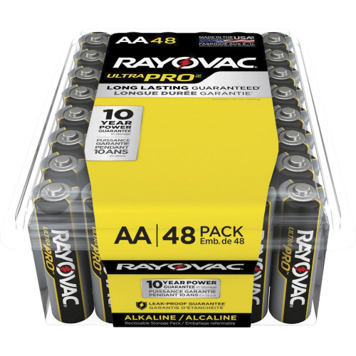 Rayovac Ultra Pro Alka AA48 Batteries (ALAA48PPJCT)