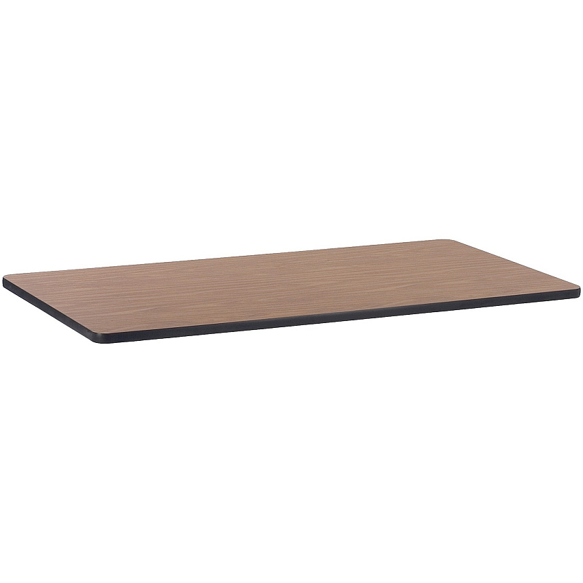 Lorell Classroom Activity Tabletop High Pressure Laminate (HPL), Medium Oak Rectangle Top - 30" Table Top Width x 60" Table Top Depth x 1.13" Table Top Thickness - Assembly Required - 1 Each (LLR99895)