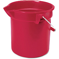 Rubbermaid Commercial Brute 10-quart Utility Bucket 2.50 gal - Heavy Duty, Rust Resistant, Bend Resistant, Handle - 10.2