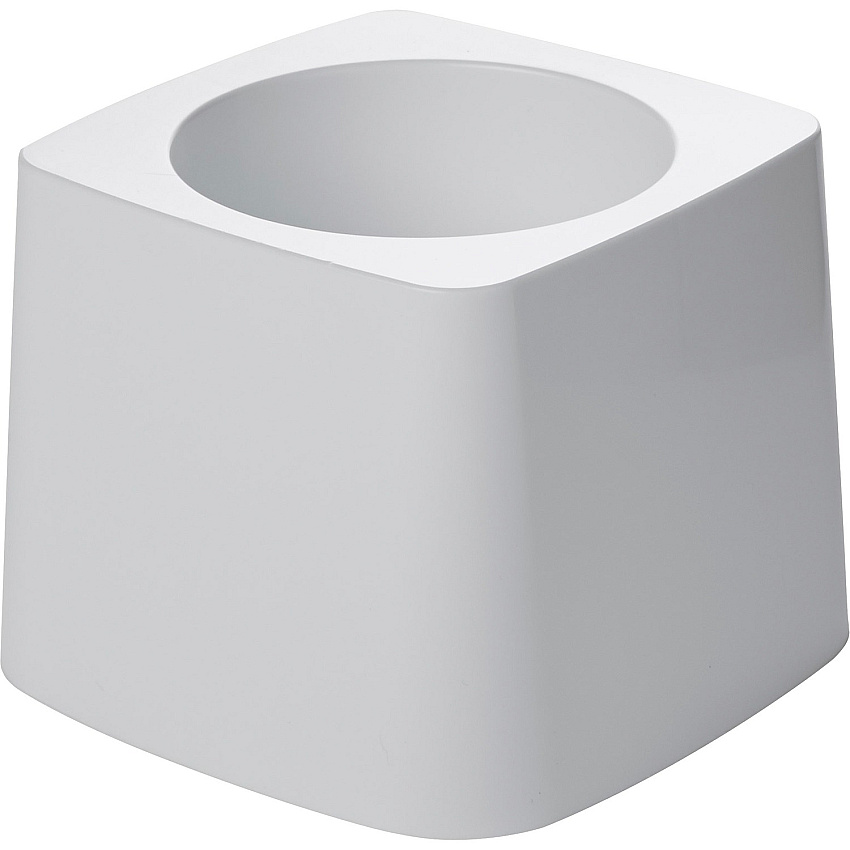 Rubbermaid Commercial Toilet Bowl Brush Holder Vertical - Plastic - White - 24 / Carton (631100CT)