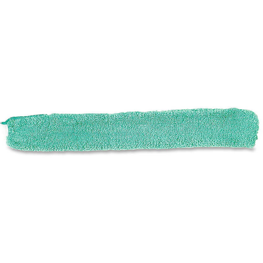 Rubbermaid Commercial Wand Duster Replacement Green - MicroFiber - 0.8" Height x 3.2" Width x 22.7" Length - 6 / Carton (Q85100GNCT)
