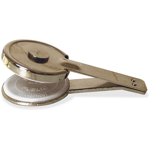 Xstamper E13 Desk Embosser Seal Insert 1.50" - Metal - 1 Each (E23)