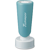 Xstamper Pre-inked Round Stamp Date Stamp - 1.19
