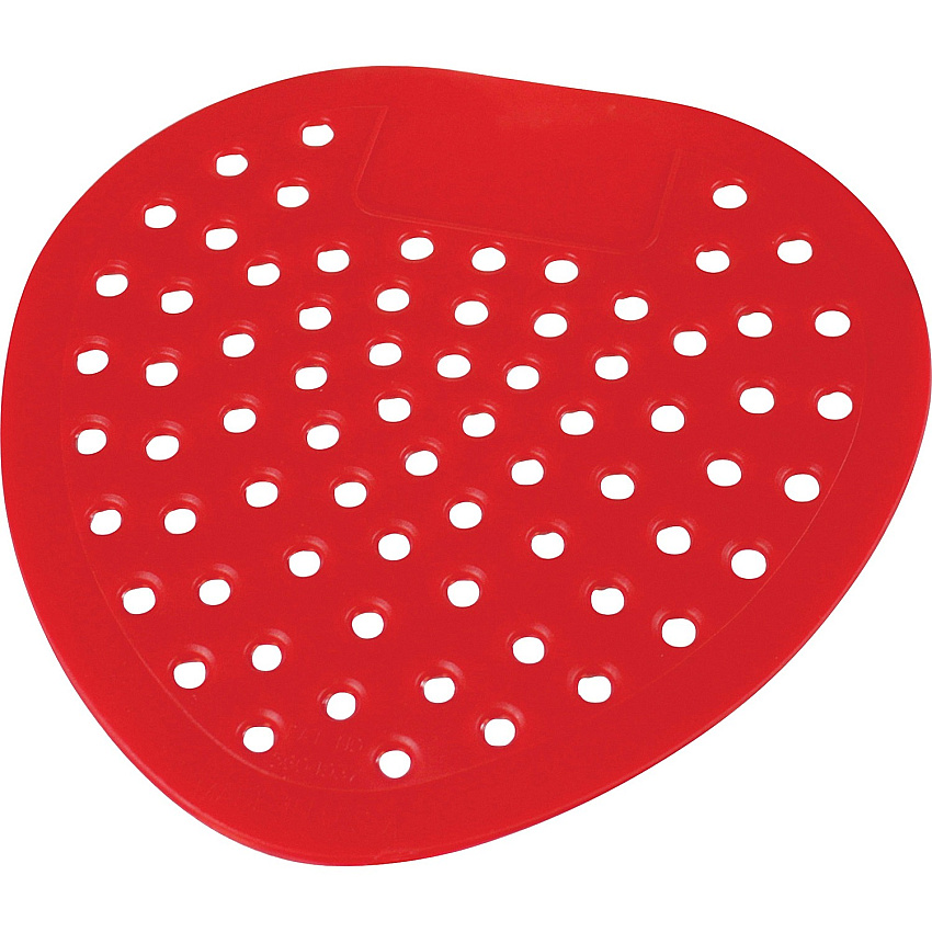 Impact Deluxe Deodorizing Urinal Screens Lasts upto 45 Days - Deodorizer, Flexible - 72 / Carton - Red (1451DZ94CT)