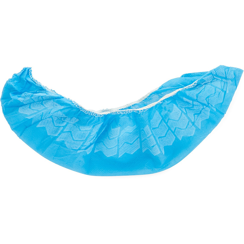 Impact PolyLite Shoe Covers Recommended for: Hospital, Laboratory, Food Processing, Painting - Large Size - Snap Closure - Blue - 150 / Carton (M2105BNS16)