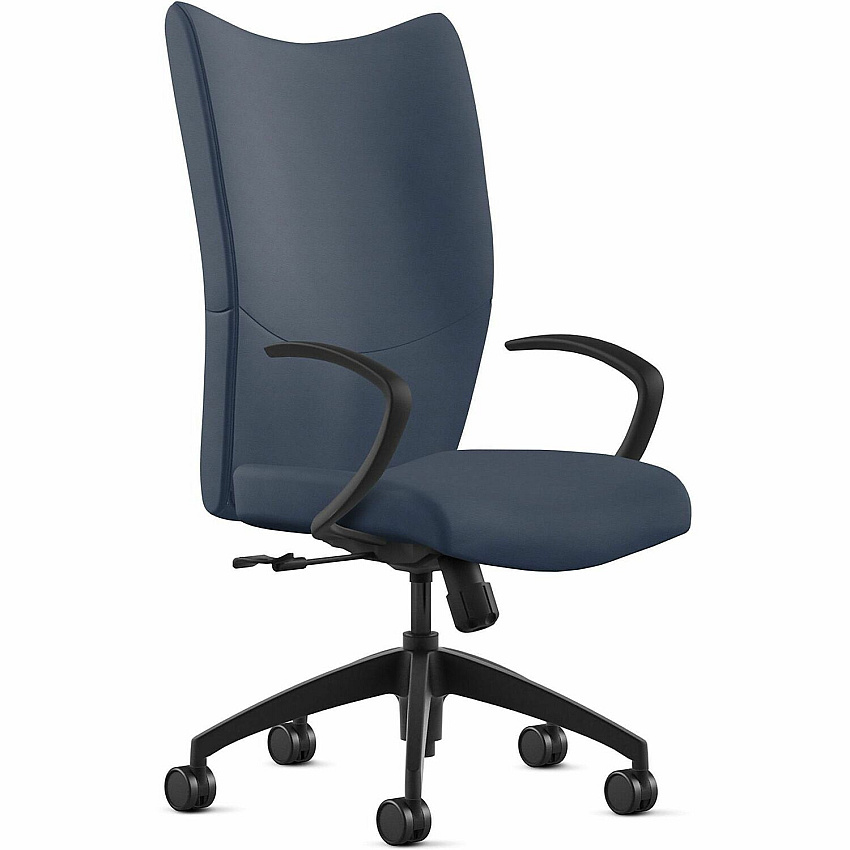 9 to 5 Seating High-Back Conference & Management Baltic Seat Color - Leather Seat Material - Baltic Back Color - Leather Back Material - High Back - 5-star Base - 1 Each (2380S2A10L01)