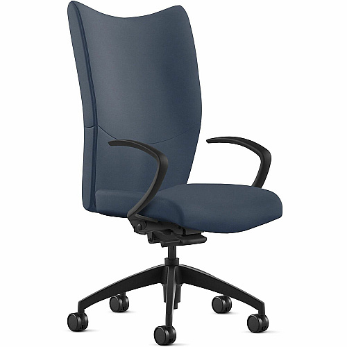 9 to 5 Seating High-Back Conference & Management Baltic Seat Color - Leather Seat Material - Baltic Back Color - Leather Back Material - High Back - 5-star Base - 1 Each (2380Y2A10L01)