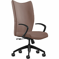 9 to 5 Seating High-Back Conference & Management Mahogany Seat Color - Leather Seat Material - Mahogany Back Color - Leather Back Material - High Back - 5-star Base - 1 Each (2380S2A10L09)