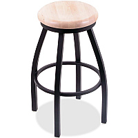 Holland Bar Stools Bar Stool Maple Seat Color - Black Frame Color - 1 Each (80230BWNM)