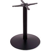 Holland Bar Stools Outdoor Table Base OD214 Black, Epoxy Base - 22" Height - Assembly Required - 1 Each (OD2142230)
