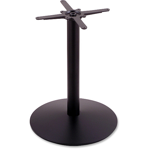 Holland Bar Stools Outdoor Table Base OD214 Black, Epoxy Base - 22" Height - Assembly Required - 1 Each (OD2142230)