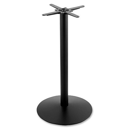 Holland Bar Stools Outdoor Table Base OD214 Black Base - 36" Height - Assembly Required - 1 Each (OD2142236)