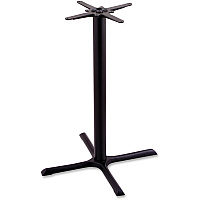 Holland Bar Stools Outdoor Table Base OD211 Black, Epoxy Base - 42" Height - Assembly Required - 1 Each (OD2113042)