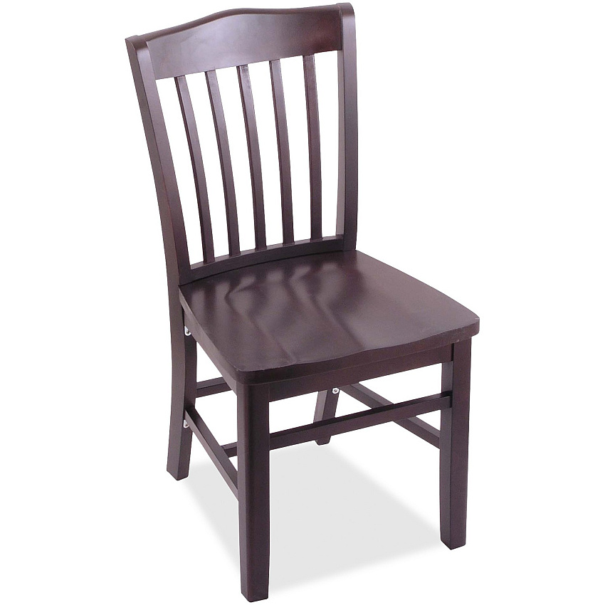 Holland Bar Stools Hampton Series Stationery Chair Dark Cherry - Solid Beech - 2 / Carton (311018DCDC)