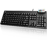 Adesso EasyTouch 630SB - Smart Card Reader Keyboard (AKB630SB)