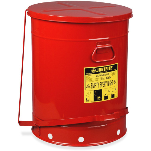JUSTRITE Just Rite 21-Gallon Oily Waste Can (09700)