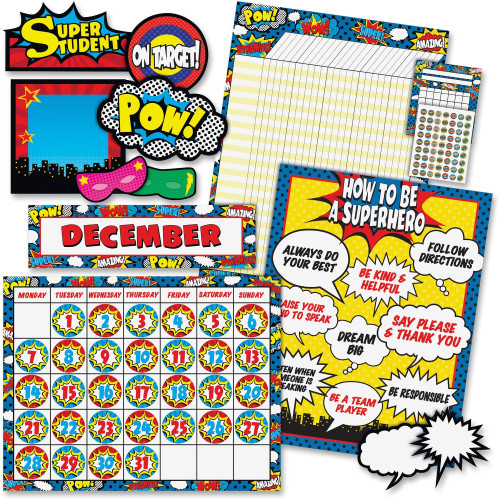 Teacher Created Resources Superhero Theme Deco Set (9666)