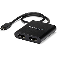 StarTech Usb-c To 2x Dp Multi Monitor Adapter Mst (MSTCDP122DP)