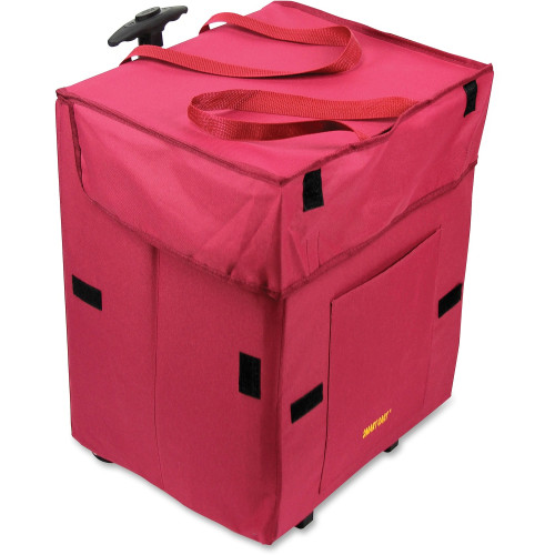 Smart Cart dbest Smart Travel/Luggage Case Laundry, Grocery, Book - Red (01002)