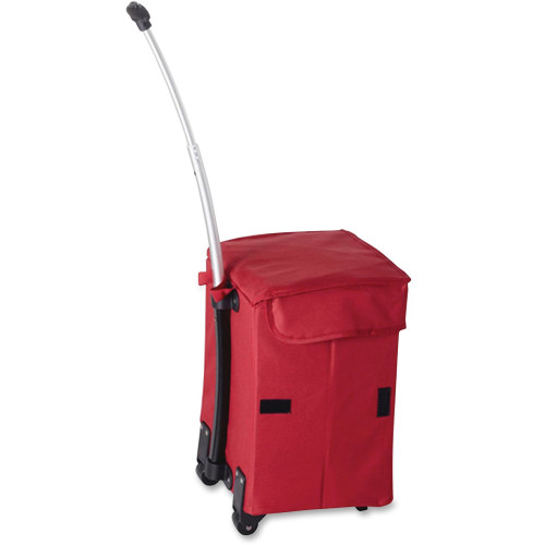 Smart Cart dbest Smart Travel/Luggage Case Grocery, Laundry, File, Gear, Electronic Equipment - Red (01016)
