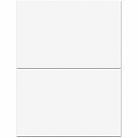 Business Source Multipurpose Shipping Labels 5 1/2" Width x 8 1/2" Length - Permanent Adhesive - Rectangle - Laser, Inkjet - 2 / Sheet - 500 Total Sheets - 1000 / Carton (BSN98108)
