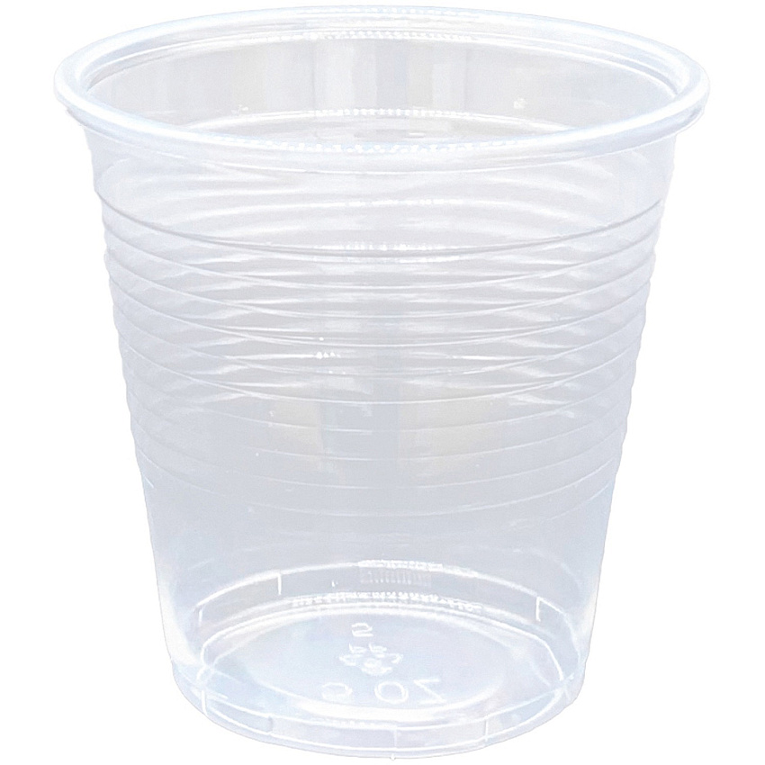 Genuine Joe 5 oz Transparent Beverage Cups 5 fl oz - Clear - Plastic - Beverage - 100/Bag - 25 / Carton (GJO10500)