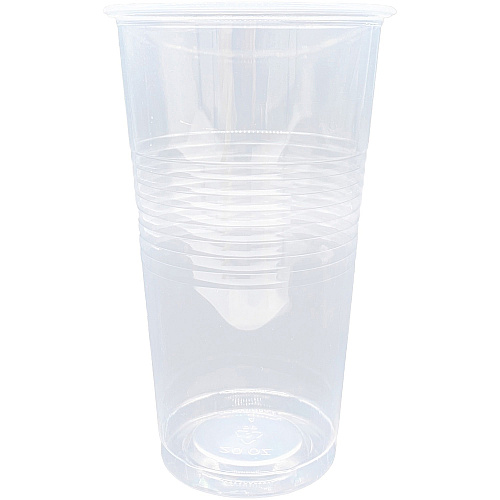 Genuine Joe 20 oz Transparent Beverage Cups 20 fl oz - Clear - Plastic - Beverage, Picnic, Company, Event - 50/Bag - 12 / Carton (GJO10502)