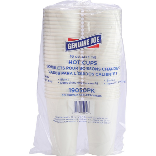 Genuine Joe Disposable Hot Cup (19050CT)