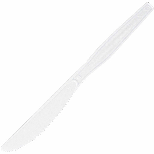 Genuine Joe Heavyweight Disposable Knives 1 Piece(s) - Knife - 1 x Knife - Disposable - White - 1000 / Carton (GJO30401)