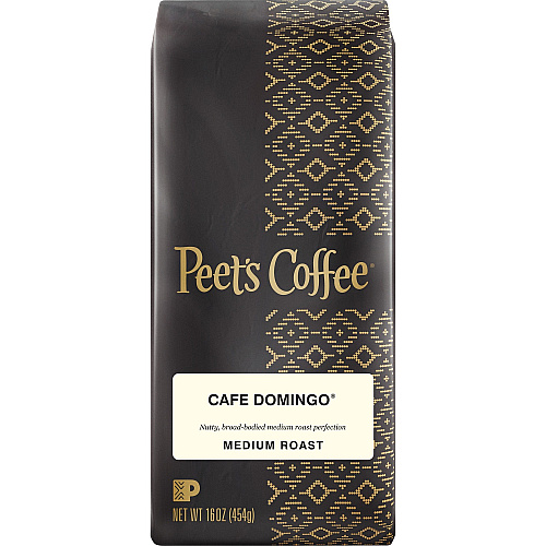 Peet's Coffee&trade; Ground Cafe Domingo Coffee Medium - 16 oz - 1 Each (504874)