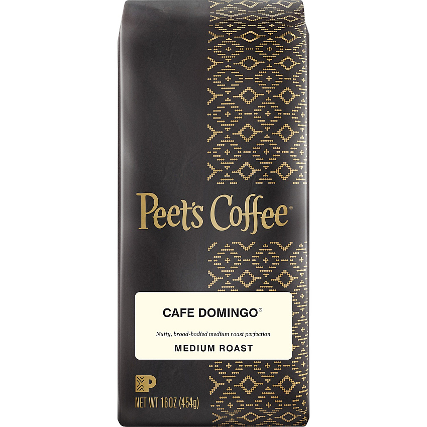 Peet's Coffee&trade; Ground Cafe Domingo Coffee Medium - 16 oz - 1 Each (504874)