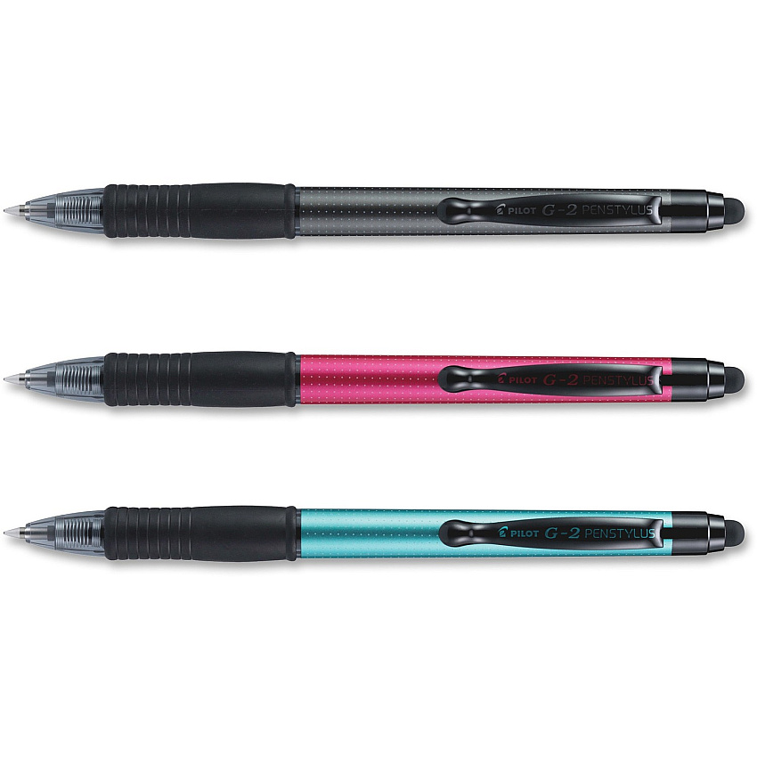 Pilot G2 Pen Stylus 3 / Pack - Assorted (34312)