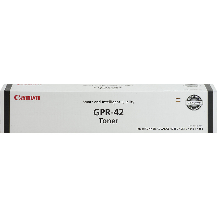 Canon GPR-42 Original Laser Toner Cartridge - Black - 1 Each