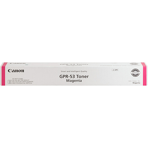 Canon GPR-53 Original Laser Toner Cartridge - Magenta - 1 Each 19000 Pages (GPR53M)