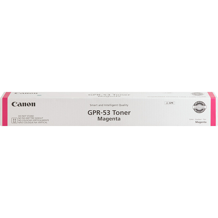 Canon GPR-53 Original Laser Toner Cartridge - Magenta - 1 Each 19000 Pages (GPR53M)