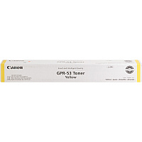 Canon GPR-53 Original Laser Toner Cartridge - Yellow - 1 Each 19000 Pages (GPR53Y)