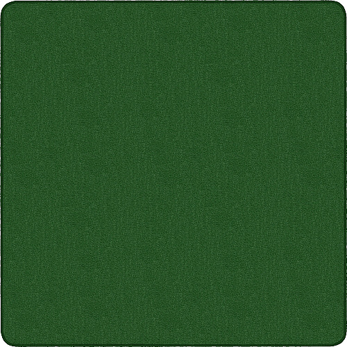 Flagship Carpets Classic Solid Color 6' Square Rug Traditional - 72" Length x 72" Width - Square - Clover - Nylon - 1 Each (AS26CL)