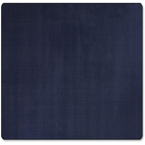Flagship Carpets Classic Solid Color 6' Square Rug Traditional - 72" Length x 72" Width - Square - Navy - Nylon - 1 Each (AS26NV)