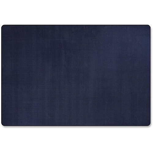 Flagship Carpets Classic Solid Color 12' Rectangle Rug Traditional - 91.20" Length x 12 ft Width - Rectangle - Navy - Nylon - 1 Each (AS44NV)