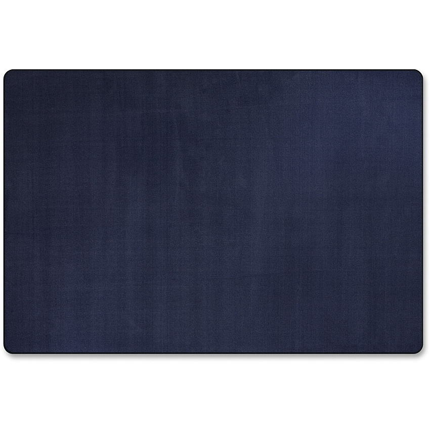 Flagship Carpets Classic Solid Color 12' Rectangle Rug Traditional - 91.20" Length x 12 ft Width - Rectangle - Navy - Nylon - 1 Each (AS44NV)